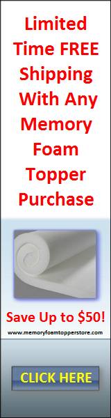 memory foam mattress topper