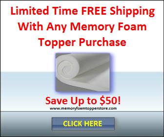 memory foam mattress topper